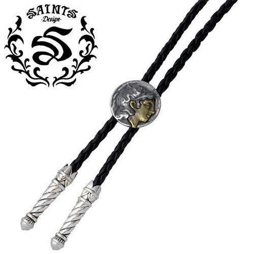 楽天市場】ループタイ レザー シルバー キュービックジルコニア