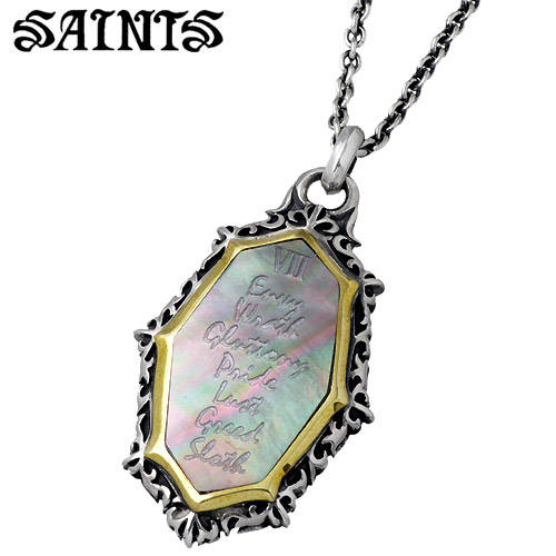 【ポイント2倍！マラソン終了まで】 セインツ SAINTS 大罪 アラベスク シルバー ネックレス アクセサリー シルバー925 スターリングシルバー SSP10-155｜Baby・Sies（ベイビー・シーズ）