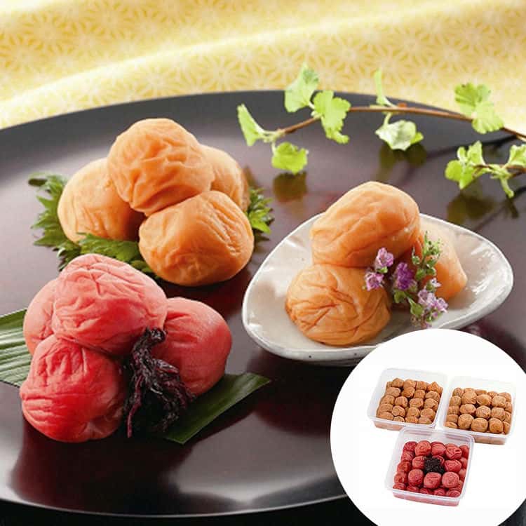 【ポイント2倍！マラソン終了まで】 和歌山 紀州南高梅 梅干食べくらべ 昔風味 うす塩味 はちみつ風味 各800g 厳選された紀州産南高梅から 大粒肉厚の梅干しだけを選りすぐり 合成着色料人工甘味料保存料不使用で仕上げました｜Baby・Sies（ベイビー・シーズ）