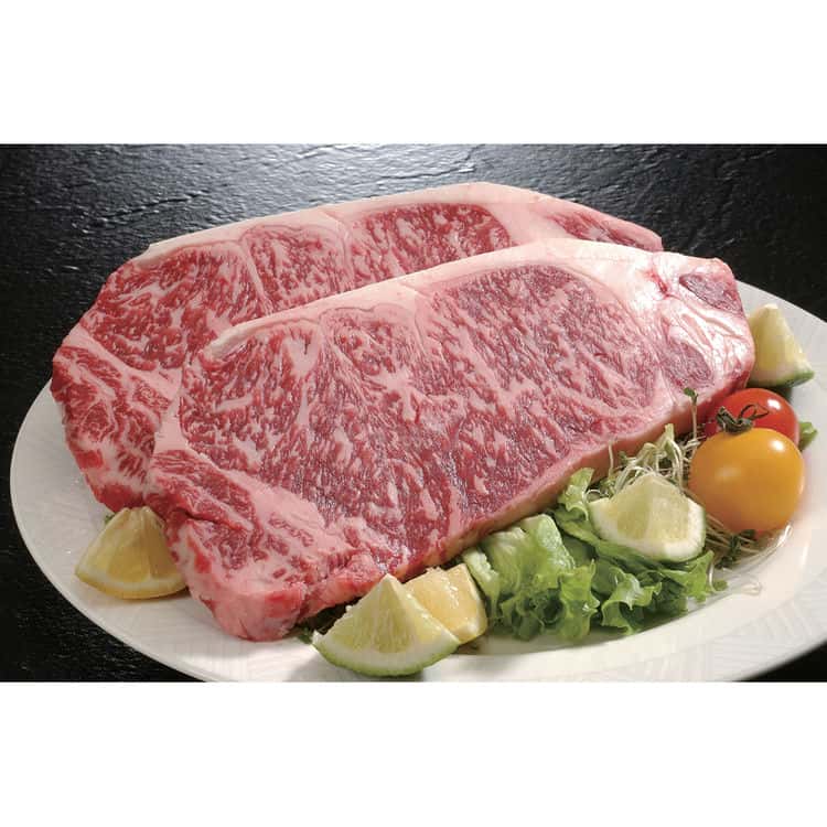 【ポイント2倍！マラソン期間中！】 長野 信州アルプス牛 サーロインステーキ 360g 黒毛和種の父牛とホルスタイン種の母牛を主に交配し生まれる1代のみの子牛を信州の豊かな自然のなかで飼育した和牛のおいしさを受け継いだ牛肉