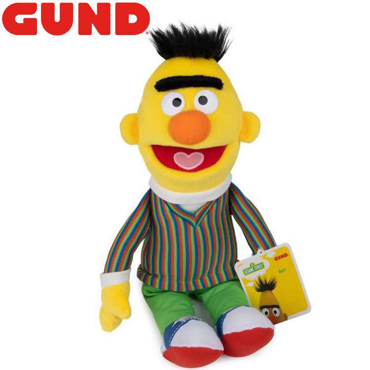 ぬいぐるみ Gotta Getta GUND ABRAM Sr. 15247 楽天市場】GUND ガンド ぬいぐるみ セサミストリート バート SESAME