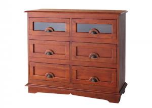 【ポイント2倍！マラソン終了まで】 テイストファニチャー ダイニングシリーズ 天然木マホガニー材アンティーク調アジアンダイニングシリーズ チェスト 幅101｜Baby・Sies（ベイビー・シーズ）