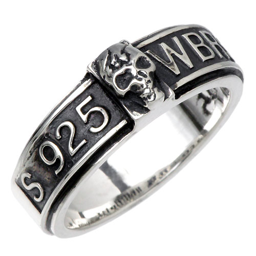 公式の ウルフマン B R S Wolfman B R S スカル 髑髏 ドクロ バンド シルバー リング 指輪 アクセサリー シルバー925 スターリングシルバー Wo R 032 格安 Opk Rks Org