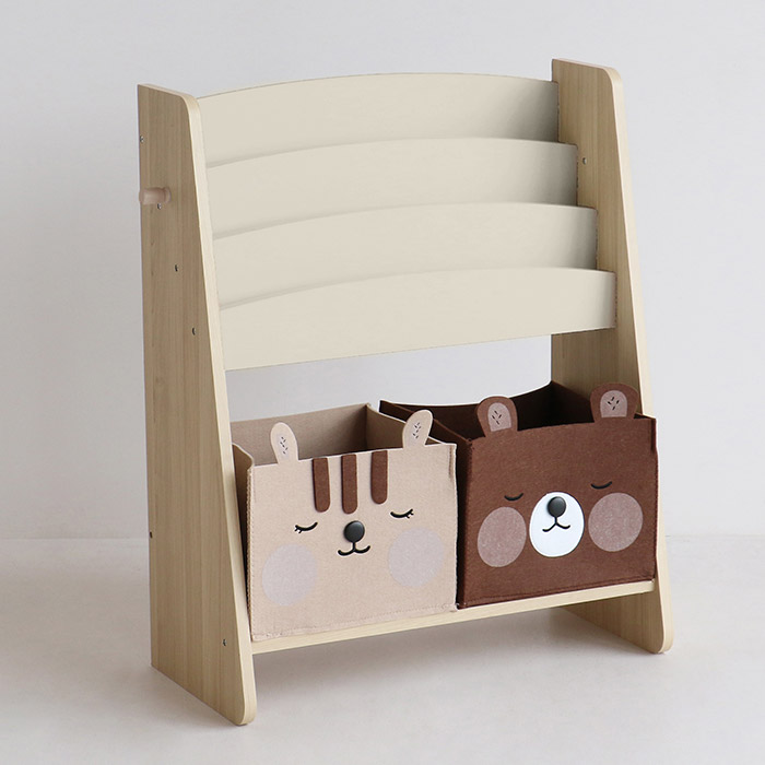 珍しい キッズ 絵本ラック 収納棚付き Kids Picture Book Rack Stella ピクチャーブックラック 収納棚 絵本収納 本棚 収納ボックス 子供部屋 図書館 こども園 施設 キッズ ベビー 園児 小学生 市場家具 メーカー直送品 高い品質 Lifeactive Rs