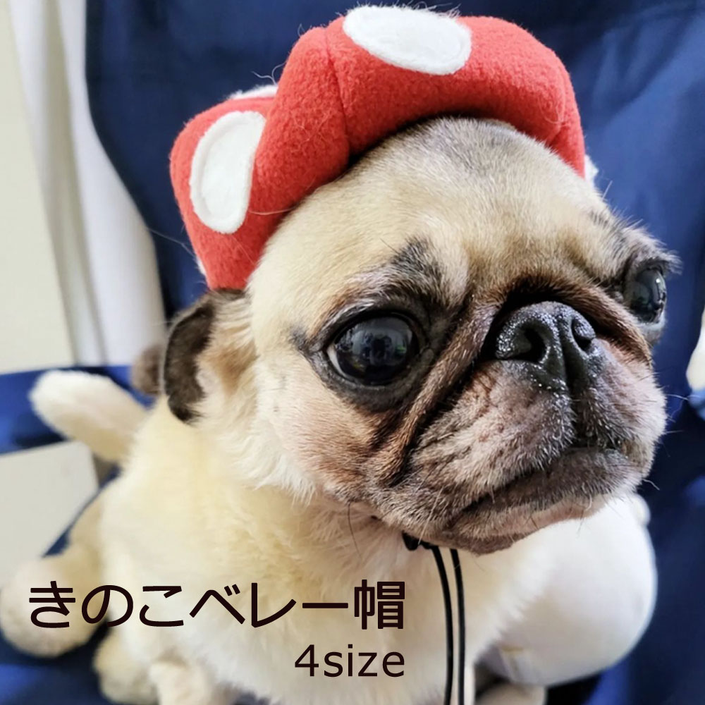 Vaquiaux ファー付きベレー帽 ブラック　キノコちゃん Vaquiaux ファー付きベレー帽 ブラック キノコちゃん