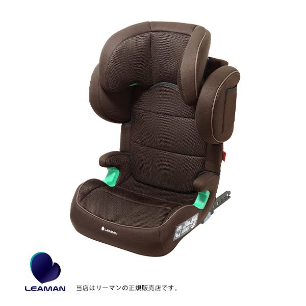 楽天市場】リーマン ハイバック ジュニア ISOFIX R129ブラウン