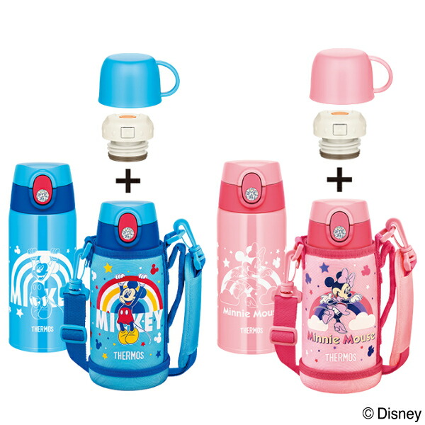 楽天市場 サーモス 水筒 コップ ストロー 600ml ストラップ ディズニー 2ウェイ 真空断熱 ステンレス ボトル Fjo 600wfds ウービルストア