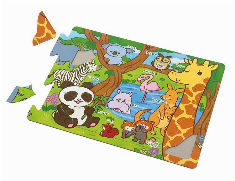 楽天市場】ｱﾆﾏﾙ大集合ﾊﾟｽﾞﾙ 3種ｾｯﾄ 動物 アニマル 知育玩具 脳トレ