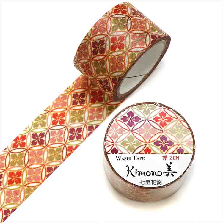楽天市場】和紙 マスキングテープ 着物柄シリーズ Kimono美 桜