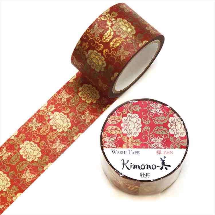 楽天市場】和紙 マスキングテープ 着物柄シリーズ Kimono美 桜