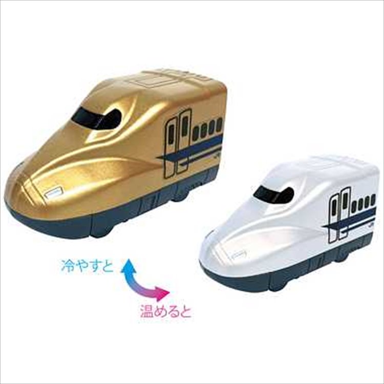 新幹線 N700系 & ドクターイエロー ミニカーセット おふろDEミニカー E6系新幹線こまち (レッド/ホワイト）・N700系