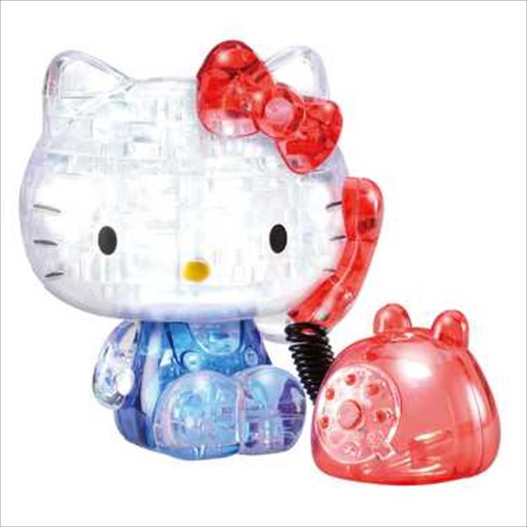 ハローキティ 3Dクリスタル 置物 楽天市場】3Dパズル クリスタルギャラリー ハローキティ