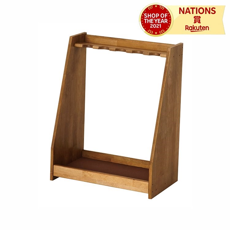 木製　ゴルフクラブディスプレイ　3本用 木製 ゴルフクラブディスプレイ 3本用