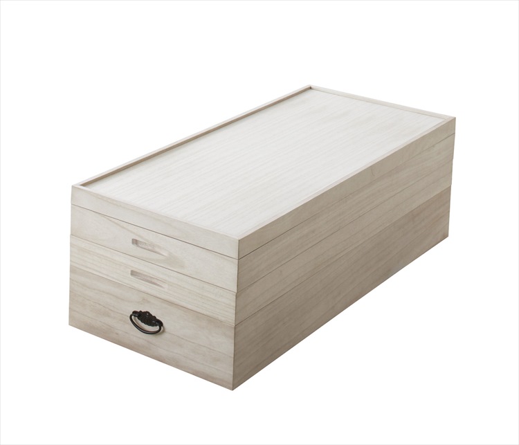 楽天市場】たとう紙に入った着物を約5〜6枚収納1段 桐衣装箱桐衣装