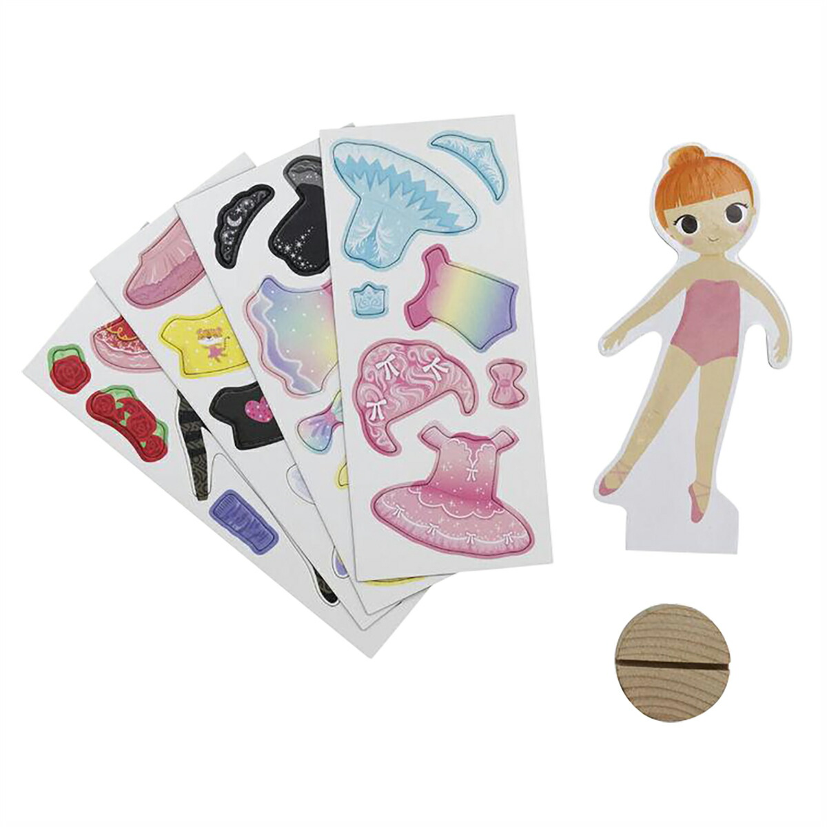 人気特価 タイガートライブ 着せ替えマグネット 磁石のおもちゃ 知育玩具 おままごと ごっこ遊び お人形 コーディネート バレリーナ おしゃれガール 女の子 誕生日 クリスマス プレゼント ギフト クリスマスプレゼント Www Tonna Com