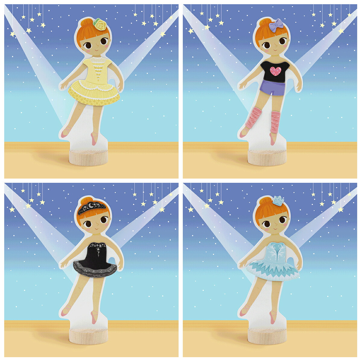 人気特価 タイガートライブ 着せ替えマグネット 磁石のおもちゃ 知育玩具 おままごと ごっこ遊び お人形 コーディネート バレリーナ おしゃれガール 女の子 誕生日 クリスマス プレゼント ギフト クリスマスプレゼント Www Tonna Com