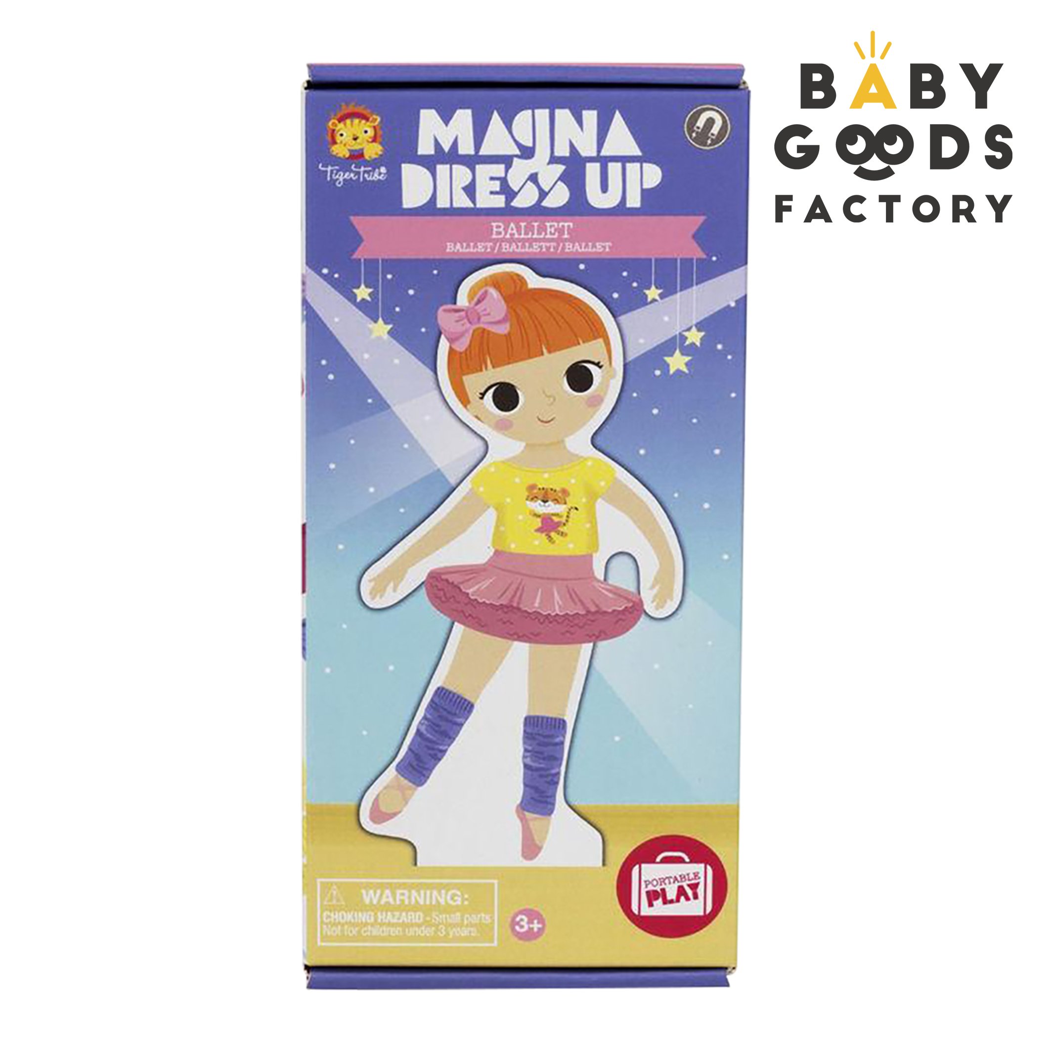人気特価 タイガートライブ 着せ替えマグネット 磁石のおもちゃ 知育玩具 おままごと ごっこ遊び お人形 コーディネート バレリーナ おしゃれガール 女の子 誕生日 クリスマス プレゼント ギフト クリスマスプレゼント Www Tonna Com