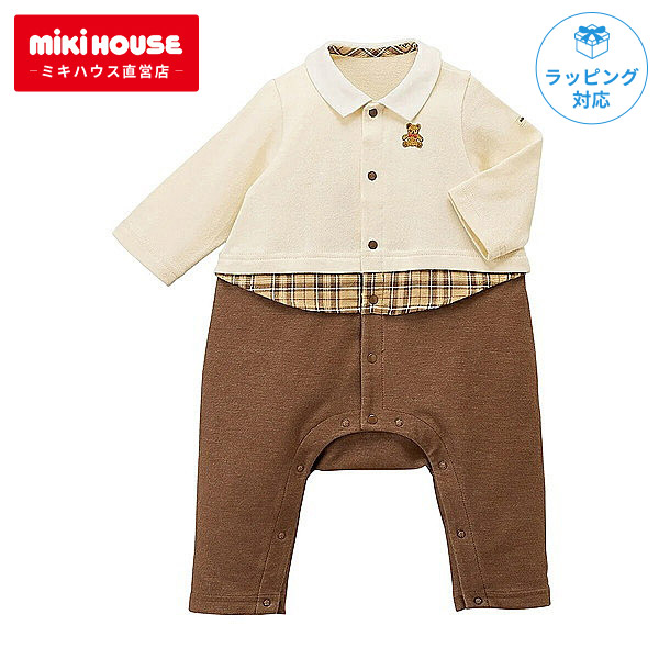 楽天市場】ミキハウス ベア プレオール 50 〜 60 cm 出産祝い ギフト