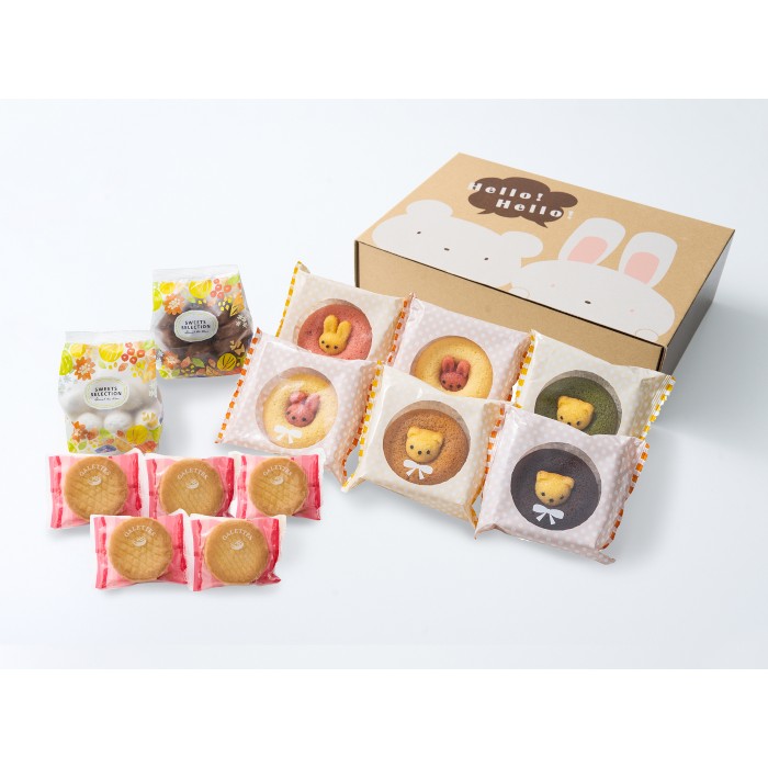 【送料無料】アニマルドーナツ＆焼菓子セット【内祝い 出産内祝い 出産祝い お返し 返礼 お祝返し 結婚内祝い 入学内祝い 手土産 スイーツ 焼き菓子 焼きドーナツ ドーナッツ かわいい インスタ映え キュート どうぶつ ヘルシー ギフトセット】