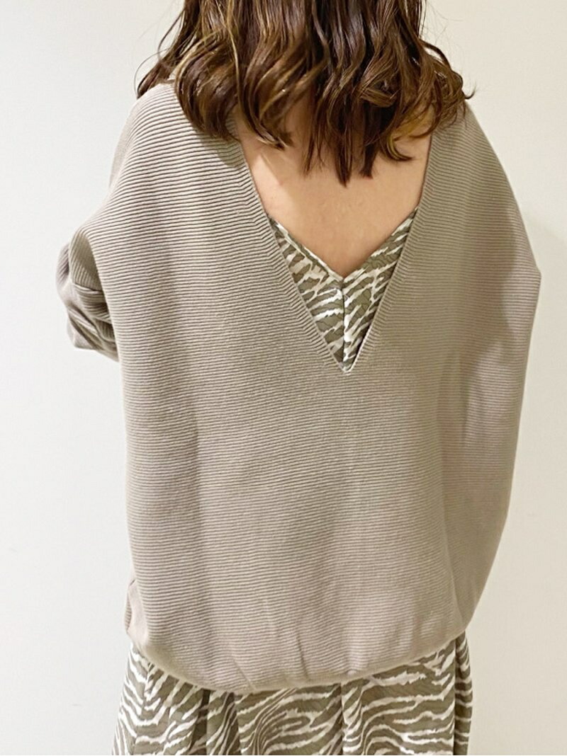 新版 バックオープンニットpo Babylone バビロン ニット 長袖ニット グレー ブラック グリーン Rba E Rakuten Fashion 国内最安値 Metacorpuspilates Com Br