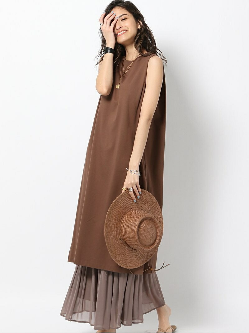 メーカー包装済 Sale 30 Off マジョリカプリーツskセット Babylone バビロン ワンピース ノースリーブワンピース ブラウン ブラック Rba E 送料無料 Rakuten Fashion 気質アップ Fiker Org