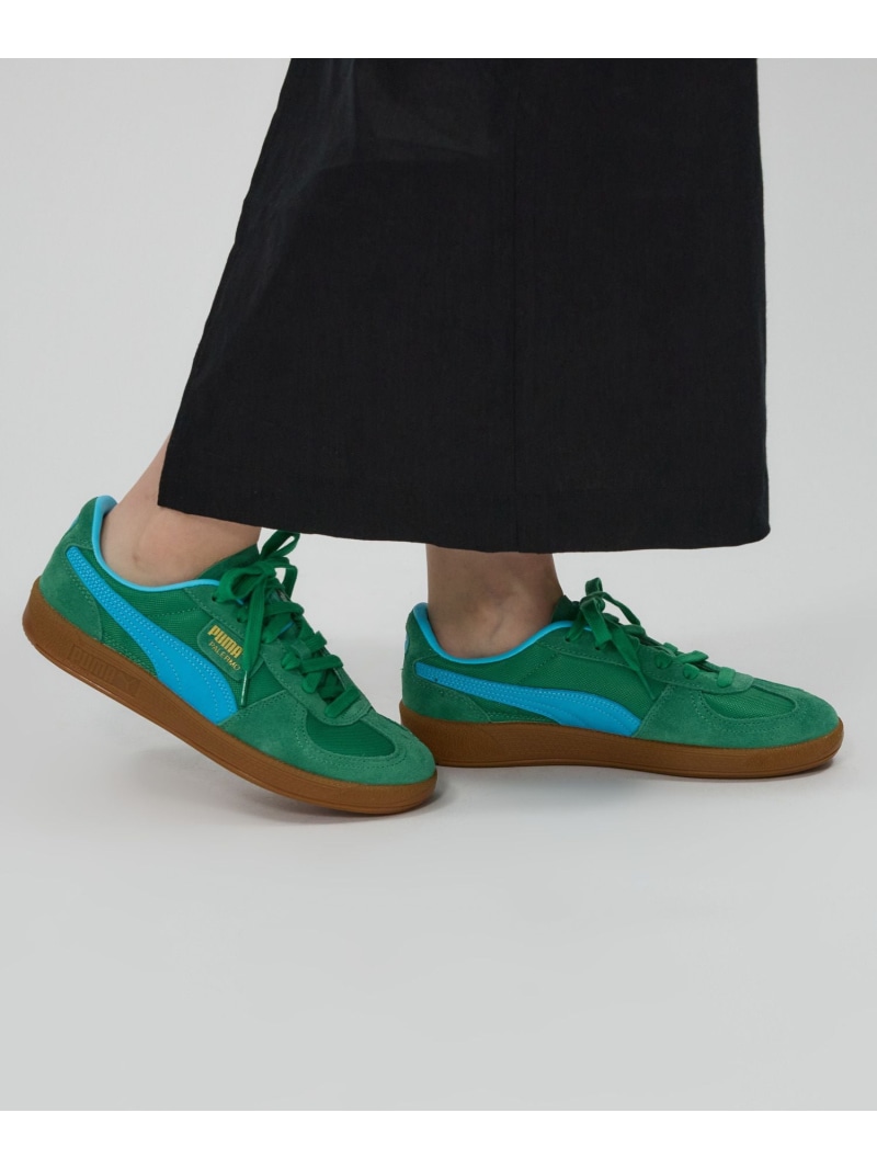 【PUMA】パレルモ ヴィンテージ アップデート BABYLONE バビロン シューズ・靴 スニーカー ブルー グリーン【送料無料】[Rakuten Fashion]画像