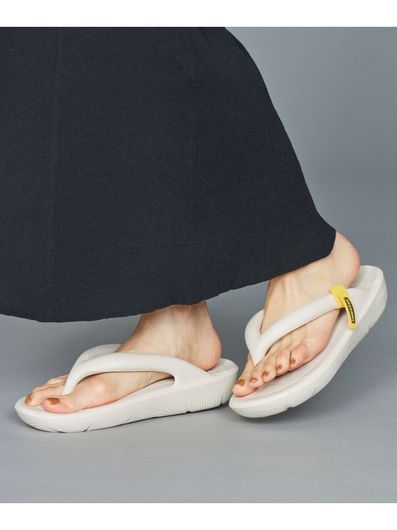 【TAW&TOE】Flipflop Zero BABYLONE バビロン シューズ・靴 サンダル ホワイト グレー【送料無料】[Rakuten Fashion]画像