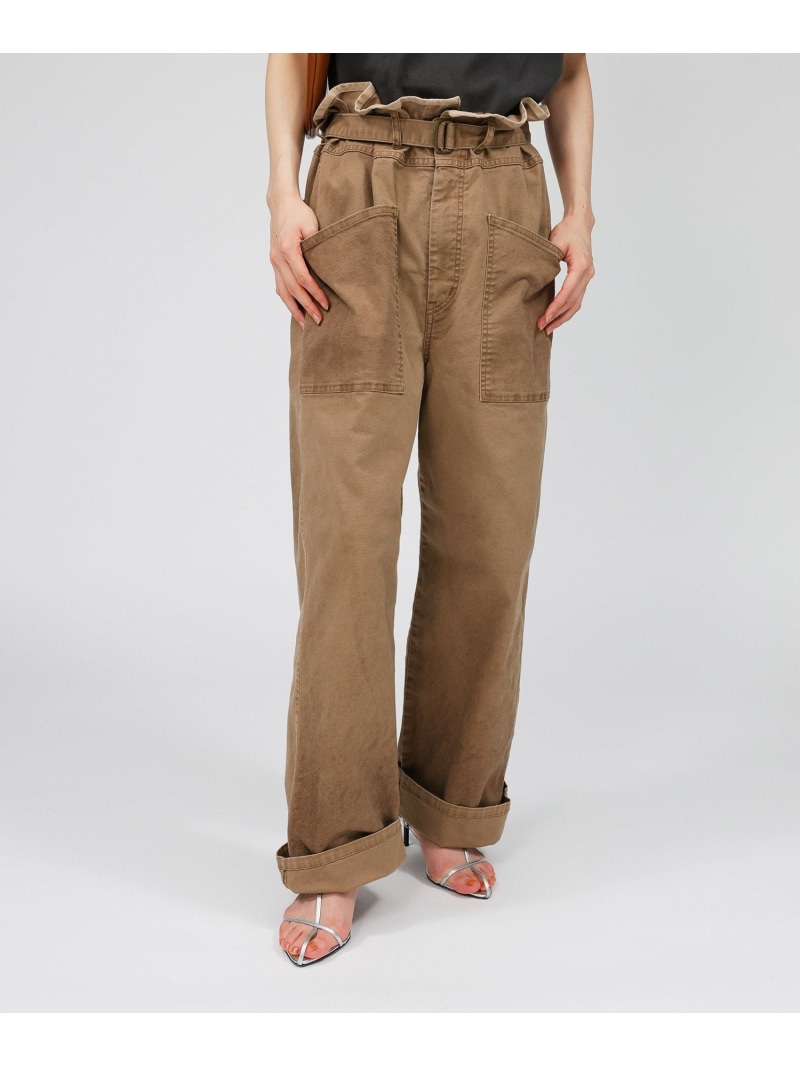 【SALE／40%OFF】【JOHNBULL】リメイクパンツ BABYLONE バビロン パンツ ジーンズ・デニムパンツ ベージュ ネイビー【RBA_E】【送料無料】[ Fashion]