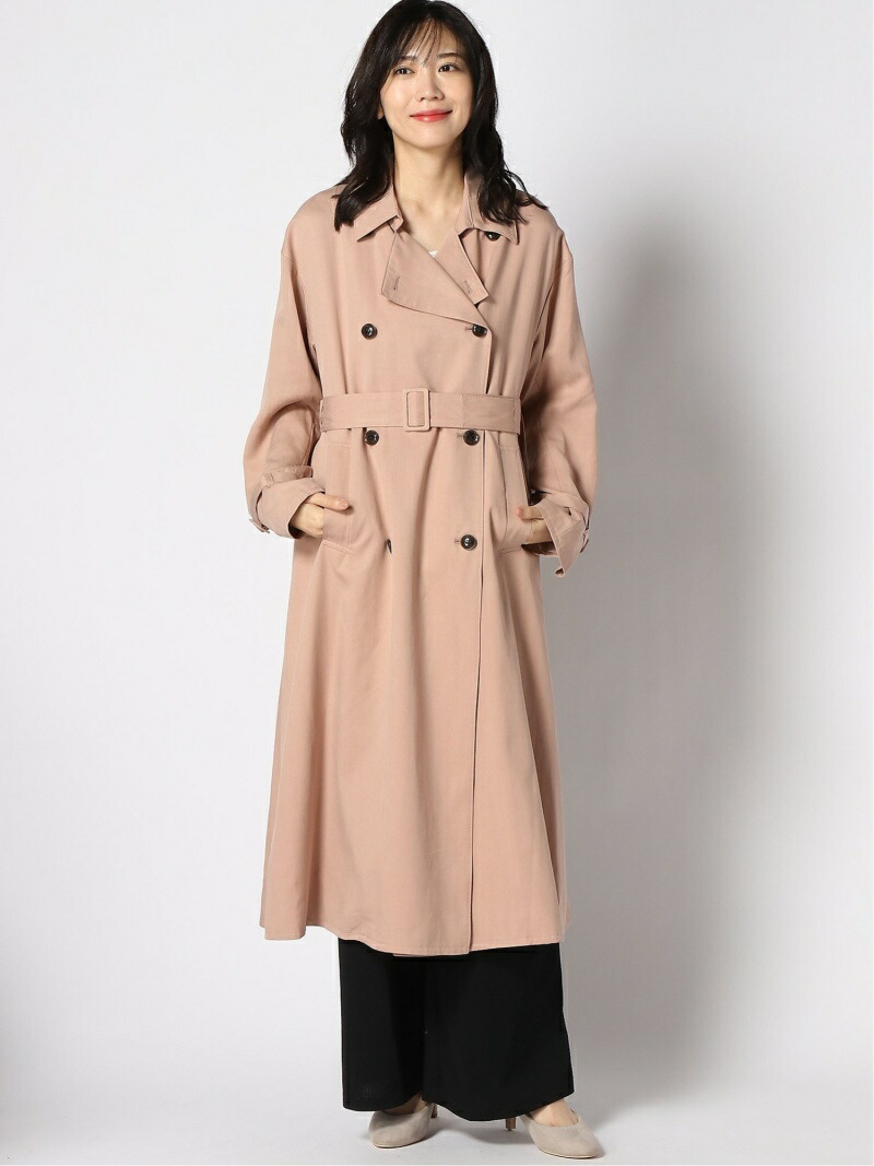 楽天市場 Rakuten Fashion Sale 60 Off トレンチct Babylone バビロン コート ジャケット トレンチコート ピンク Rba E 送料無料 Babylone