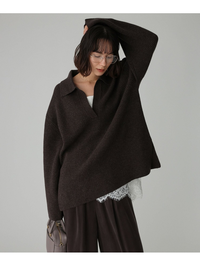 BABYLONE バビロン ローゲージニットプルオーバー モヘヤ セーター 楽天市場】【SALE／50%OFF】ローゲージニットプルオーバー BABYLONE