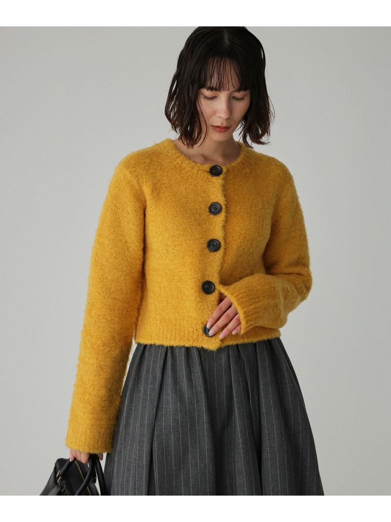 楽天市場】ツイードニットジャケット BABYLONE バビロン トップス