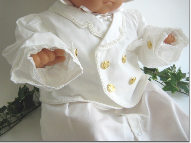 楽天市場 タキシードタイプの新生児セレモニー用 ベビードレス お宮参り用セレモニードレス 男の子用デザイン 日本製 ベビーネットショップ 絶対一番安い Giolittieur It