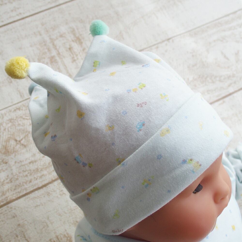 newborn baby hat and mittens