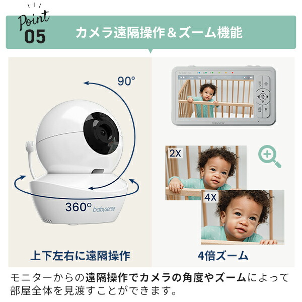 ベビーセンス ベビーモニターHDS2