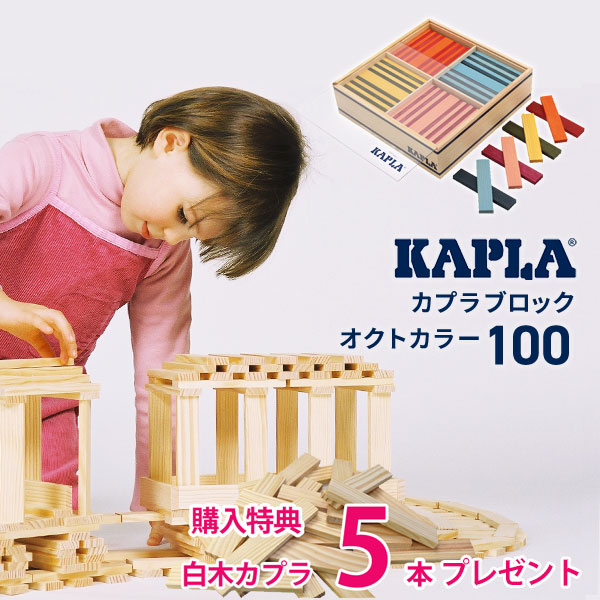 美品 未使用品あり KAPLA 積木 全281ピース カラー ＆ 無塗装 566186426620.jpg