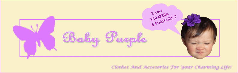 Baby PurpleClothes and Accesories for your charming life !