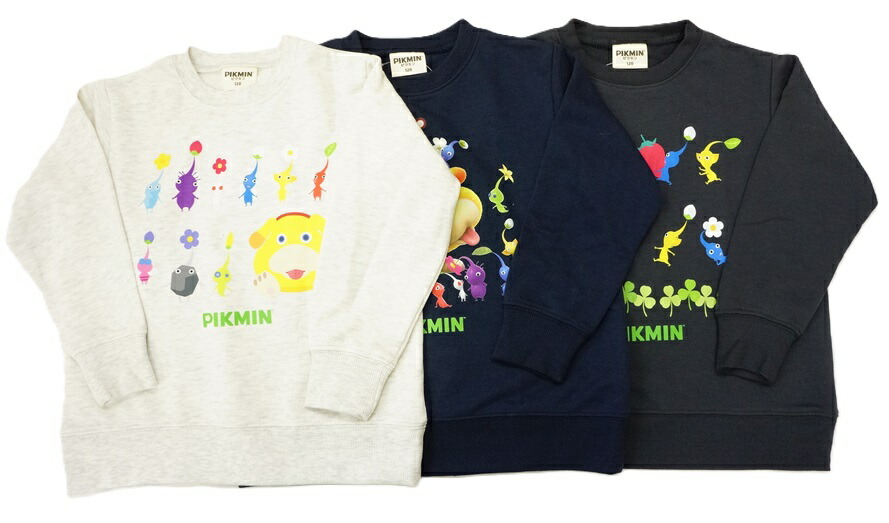 楽天市場】FO【BREEZE ピクミン PIKMIN キッズ カラフル 裏毛