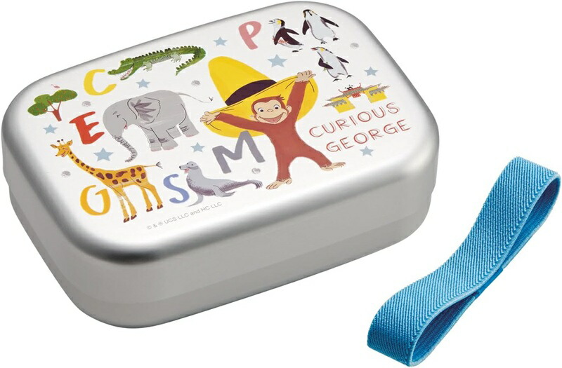 楽天市場】ALB5NV(おさるのジョージ/ZOO)アルミ弁当箱【SKATER】2025