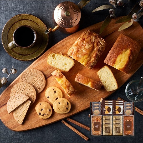 【送料込み】【送料無料！】ふんわりしっとりパウンドケーキ＆コーヒー・洋菓子ギフトセット 【出産内祝 内祝い お返し お祝い返し 返礼】【結婚内祝い 入学内祝い 新築内祝い 快気祝い】【お菓子 洋菓子 焼き菓子 人気 スイーツ 御中元 お中元】