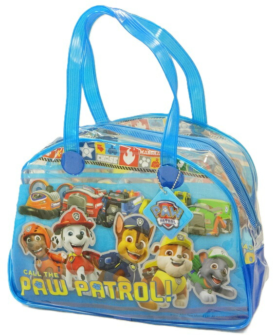 【新品】パウパトロール　プール　スイミング　バッグ　ゴーグル　キャップ　ポーチ 新品】パウパトロール プール スイミング バッグ ゴーグル