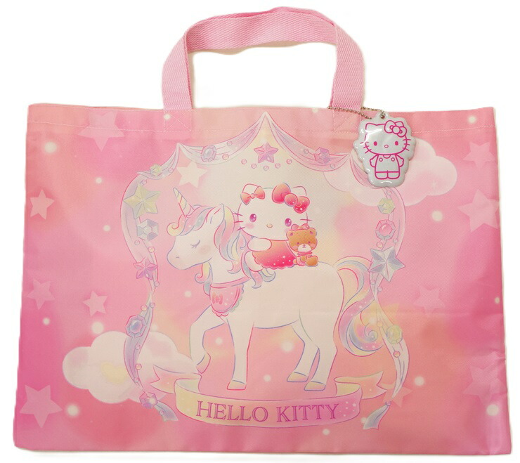 楽天市場】ハローキティ キルティングレッスンバッグ : サンリオ