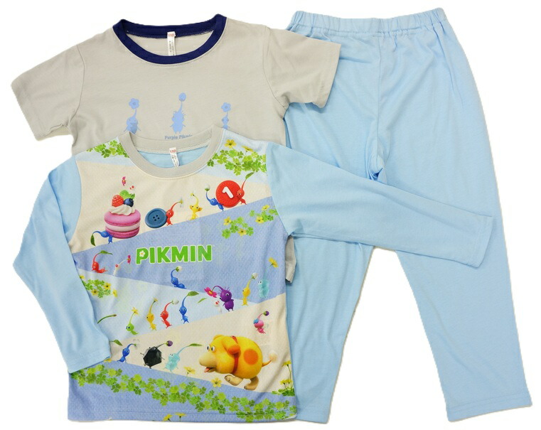 ジェラートピケ gelato pique PIKMIN ストライプシャツ PWFT234200 ベージュ×イエロー サイズ：ONE PIKMIN meets GELATO PIQUE】ストライプシャツ BLU | My