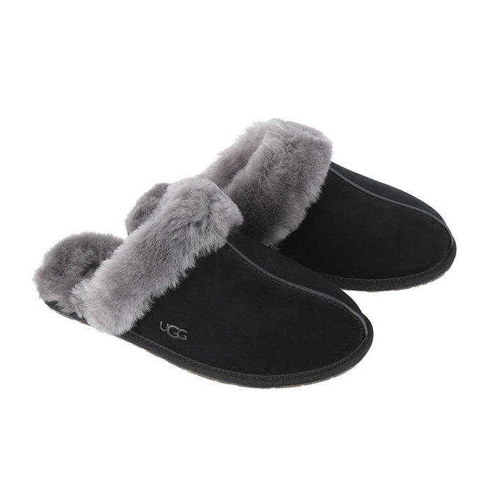 国際ブランド UGG アグ スリッパ レディース ルームシューズ スカフェット 海外正規品 シープスキン SCUFFEETTE II SLIPPER  ムートン リモートワーク 在宅ワーク リラックス もこもこ ふわふわ 暖かい 女性 ギフト fucoa.cl