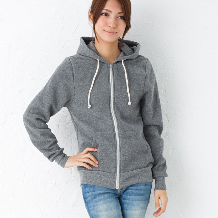 alternative apparel zip up hoodie