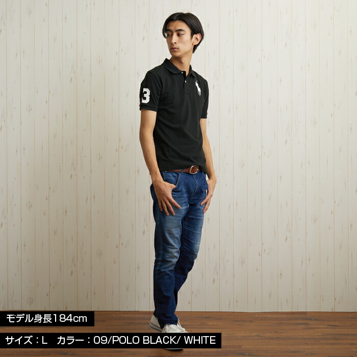 電子メール簡牘 Polo ポロ ラルフローレン ポロtシャツ メンズ 半袖 ご令息 縞 Tシャツ シャツ Polo Ralph Lauren ポロ Daemlu Cl