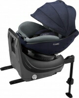 チャイルドシート コンビ クルムーヴ アドバンス ISOFIX エッグショック JP-590 ネイビー NB 新生児 ベビー シート 360°ターン コンパクト アイソフィックス