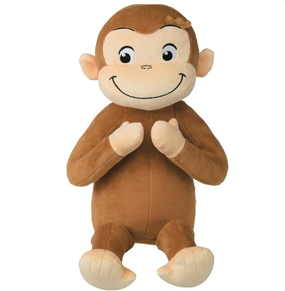タカラトミー ずっとおともだち おさるのジョージ（415057）おもちゃ 赤ちゃん 0か月 玩具 贈り物 おすすめ トイ こども 子供 知育 勉強 ベビー 0歳 ぬいぐるみ プレゼント クリスマス 誕生日 バースデー 景品 入学 入園 祝い イベント