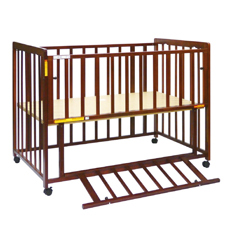 ヤトミ】ベビーベッドミニ NOSTROハイタイプ ⭐️マットレス+