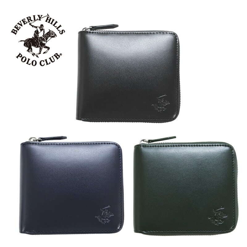 BEVERLY HILLS POLO CLUB ラウンド2つ折り BHG-M1004 NAVY/BLACK 楽天市場】MAX700円OFFクーポン配布中！BEVERLY HILLS POLO CLUB