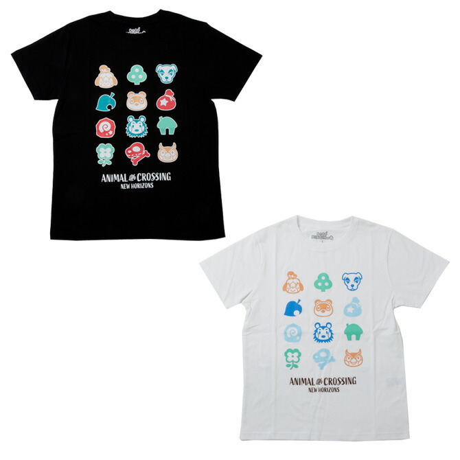 楽天市場 あつまれどうぶつの森 半袖tシャツ キャラクター あつ森 どう森 大人用 メンズ レディース ラッピング不可 ネコポスでお届け ベビーワールド